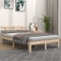 vidaXL Massivholzbett 135x190 cm vidaXL Massivholzbett 135x190 cm