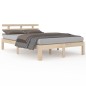 vidaXL Massivholzbett 135x190 cm vidaXL Massivholzbett 135x190 cm