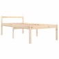 vidaXL Seniorenbett 90x190 cm Massivholz Kiefer vidaXL Seniorenbett 90x190 cm Massivholz Kiefer