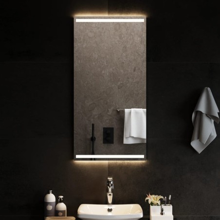 vidaXL LED-Badspiegel 50x100 cm