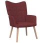 vidaXL Relaxsessel Weinrot Stoff vidaXL Relaxsessel Weinrot Stoff