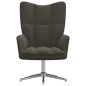 vidaXL Relaxsessel Dunkelgrau Samt vidaXL Relaxsessel Dunkelgrau Samt