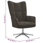 vidaXL Relaxsessel Dunkelgrau Samt vidaXL Relaxsessel Dunkelgrau Samt