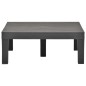 5-tlg. Garten-Lounge-Set Kunststoff Anthrazit 5-tlg. Garten-Lounge-Set Kunststoff Anthrazit