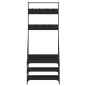 vidaXL Kleiderständer mit Schuhablage Schwarz 72x34x184 cm vidaXL Kleiderständer mit Schuhablage Schwarz 72x34x184 cm