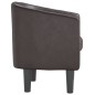 vidaXL Clubsessel Braun Kunstleder vidaXL Clubsessel Braun Kunstleder