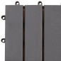 vidaXL Terrassenfliesen 20 Stk. Grau 30 x 30 cm Massivholz Akazie vidaXL Terrassenfliesen 20 Stk. Grau 30 x 30 cm Massivholz Akazie