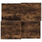 vidaXL Couchtische 2 Stk. Räuchereiche Holzwerkstoff vidaXL Couchtische 2 Stk. Räuchereiche Holzwerkstoff