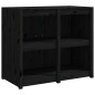 vidaXL Outdoor-Küchenschränke 4 Stk. Schwarz Massivholz Kiefer vidaXL Outdoor-Küchenschränke 4 Stk. Schwarz Massivholz Kiefer