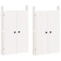 vidaXL Outdoor-Küchenschrank Weiß Massivholz Kiefer vidaXL Outdoor-Küchenschrank Weiß Massivholz Kiefer