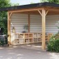 vidaXL Outdoor-Küchenschränke 3 Stk. Massivholz Kiefer vidaXL Outdoor-Küchenschränke 3 Stk. Massivholz Kiefer