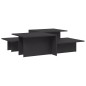 vidaXL Couchtische 2 Stk. Grau Holzwerkstoff vidaXL Couchtische 2 Stk. Grau Holzwerkstoff
