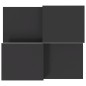 vidaXL Couchtische 2 Stk. Grau Holzwerkstoff vidaXL Couchtische 2 Stk. Grau Holzwerkstoff