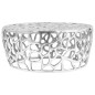 vidaXL Couchtisch Aluminiumguss 70 x 30 cm Silbern vidaXL Couchtisch Aluminiumguss 70 x 30 cm Silbern