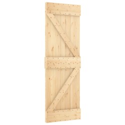 vidaXL Tür NARVIK 70x210 cm Massivholz Kiefer