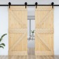 vidaXL Tür NARVIK 70x210 cm Massivholz Kiefer vidaXL Tür NARVIK 70x210 cm Massivholz Kiefer