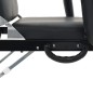 vidaXL Tragbarer Kosmetikstuhl Kunstleder 185x78x76 cm Schwarz vidaXL Tragbarer Kosmetikstuhl Kunstleder 185x78x76 cm Schwarz