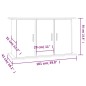 vidaXL Aquariumständer Schwarz 101x41x58 cm Holzwerkstoff vidaXL Aquariumständer Schwarz 101x41x58 cm Holzwerkstoff