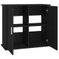 vidaXL Aquariumständer Schwarz 81x36x73 cm Holzwerkstoff vidaXL Aquariumständer Schwarz 81x36x73 cm Holzwerkstoff