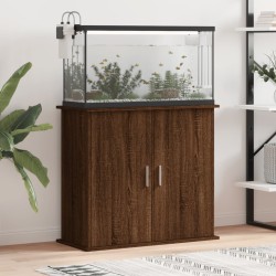 vidaXL Aquariumständer Braun Eichen-Optik 81x36x73 cm Holzwerkstoff