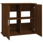 vidaXL Aquariumständer Braun Eichen-Optik 81x36x73 cm Holzwerkstoff vidaXL Aquariumständer Braun Eichen-Optik 81x36x73 cm Holzwerkstoff