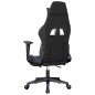 vidaXL Gaming-Stuhl mit Massage & Fußstütze Schwarz & Blau Kunstleder vidaXL Gaming-Stuhl mit Massage & Fußstütze Schwarz & Blau Kunstleder