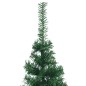 vidaXL Künstlicher Eck-Weihnachtsbaum Grün 210 cm PVC vidaXL Künstlicher Eck-Weihnachtsbaum Grün 210 cm PVC