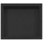 vidaXL Duschnische Mattschwarz 41x36x10 cm vidaXL Duschnische Mattschwarz 41x36x10 cm