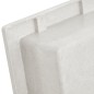 vidaXL Duschnische Mattweiß 41x51x10 cm vidaXL Duschnische Mattweiß 41x51x10 cm