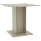 vidaXL Esstisch Sonoma-Eiche 80x80x75 cm Holzwerkstoff vidaXL Esstisch Sonoma-Eiche 80x80x75 cm Holzwerkstoff