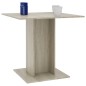 vidaXL Esstisch Sonoma-Eiche 80x80x75 cm Holzwerkstoff vidaXL Esstisch Sonoma-Eiche 80x80x75 cm Holzwerkstoff
