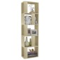 vidaXL Bücherregal/Raumteiler Sonoma-Eiche 45x24x159 cm Holzwerkstoff vidaXL Bücherregal/Raumteiler Sonoma-Eiche 45x24x159 cm Holzwerkstoff