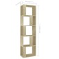 vidaXL Bücherregal/Raumteiler Sonoma-Eiche 45x24x159 cm Holzwerkstoff vidaXL Bücherregal/Raumteiler Sonoma-Eiche 45x24x159 cm Holzwerkstoff
