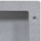 vidaXL Duschnische Mattgrau 41x36x10 cm vidaXL Duschnische Mattgrau 41x36x10 cm