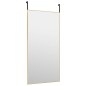 vidaXL Türspiegel Golden 50x100 cm Glas und Aluminium vidaXL Türspiegel Golden 50x100 cm Glas und Aluminium