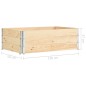 Hochbeete 50x150 cm Kiefer Massivholz Hochbeete 50x150 cm Kiefer Massivholz