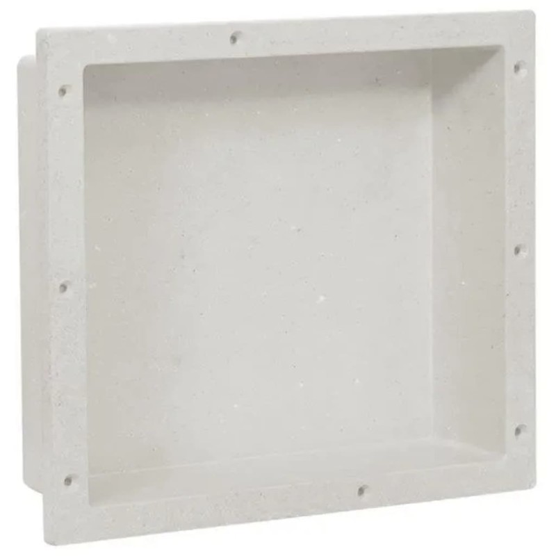 vidaXL Duschnische Mattweiß 41x36x10 cm vidaXL Duschnische Mattweiß 41x36x10 cm