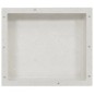 vidaXL Duschnische Mattweiß 41x36x10 cm vidaXL Duschnische Mattweiß 41x36x10 cm