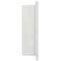 vidaXL Duschnische Mattweiß 41x36x10 cm vidaXL Duschnische Mattweiß 41x36x10 cm