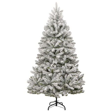 vidaXL Künstlicher Weihnachtsbaum Klappbar Beschneit 240 cm