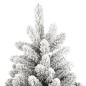 vidaXL Künstlicher Weihnachtsbaum Klappbar Beschneit 240 cm vidaXL Künstlicher Weihnachtsbaum Klappbar Beschneit 240 cm