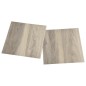 vidaXL PVC-Fliesen Selbstklebend 55 Stk. 5,11 m² Taupe vidaXL PVC-Fliesen Selbstklebend 55 Stk. 5,11 m² Taupe