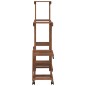 vidaXL Blumenständer mit Rollen 95x25x101 cm Massivholz Tanne vidaXL Blumenständer mit Rollen 95x25x101 cm Massivholz Tanne