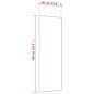 vidaXL Türspiegel Golden 40x100 cm Glas und Aluminium vidaXL Türspiegel Golden 40x100 cm Glas und Aluminium
