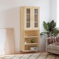 Highboard Sonoma-Eiche 69,5x34x180 cm Holzwerkstoff Highboard Sonoma-Eiche 69,5x34x180 cm Holzwerkstoff
