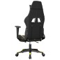 vidaXL Gaming-Stuhl mit Fußstütze Schwarz und Golden Kunstleder vidaXL Gaming-Stuhl mit Fußstütze Schwarz und Golden Kunstleder