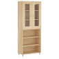 Highboard Sonoma-Eiche 69,5x34x180 cm Holzwerkstoff Highboard Sonoma-Eiche 69,5x34x180 cm Holzwerkstoff