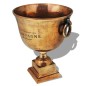 vidaXL Champagner-Kühler Pokal Kupfer Braun vidaXL Champagner-Kühler Pokal Kupfer Braun