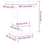 vidaXL Aquariumständer Braun Eichen-Optik 60,5x36x72,5cm Holzwerkstoff vidaXL Aquariumständer Braun Eichen-Optik 60,5x36x72,5cm Holzwerkstoff