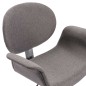 Drehbare Esszimmerstühle 4 Stk. Grau Stoff Drehbare Esszimmerstühle 4 Stk. Grau Stoff